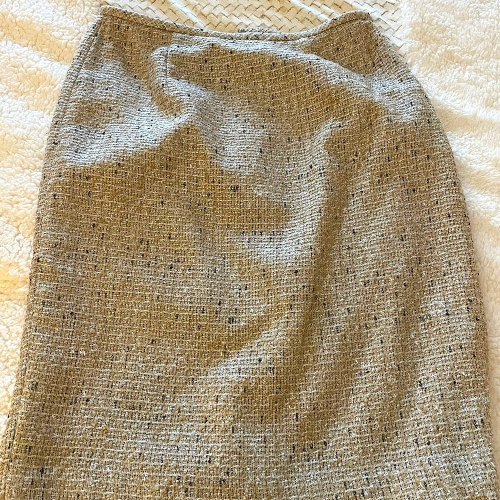Calvin Klein Tweed Pencil Skirt